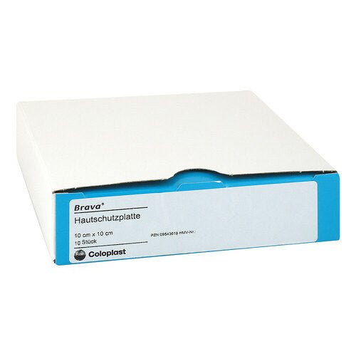 Brava® Hautschutzplatte zum Ausschneiden 10 St. 10cmx10cm - von Zuckerschmuck