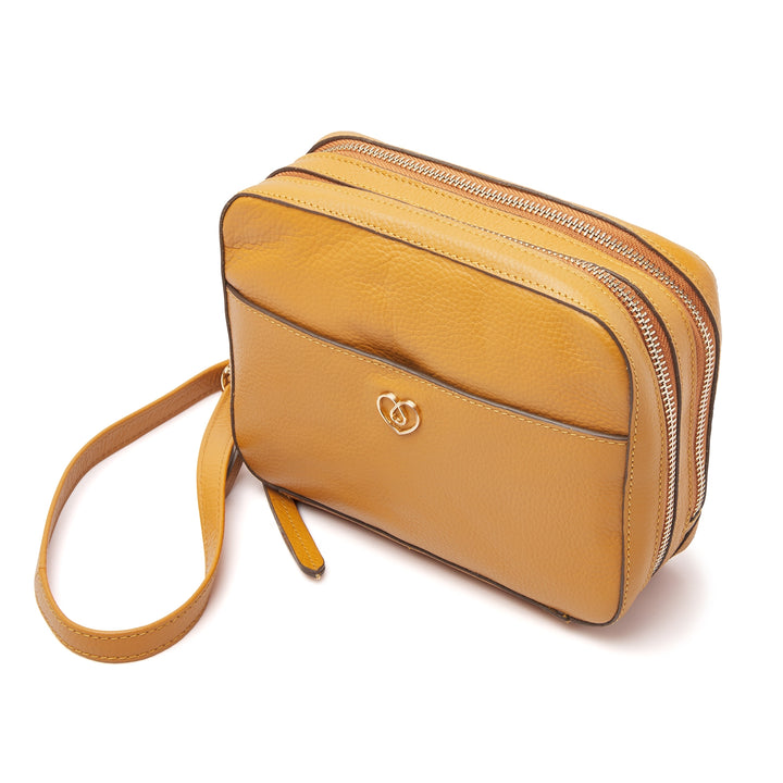 Sweet Collection dR Amsterdam® Diabetes Schultertasche ,,Alice'' Mustard - von Zuckerschmuck