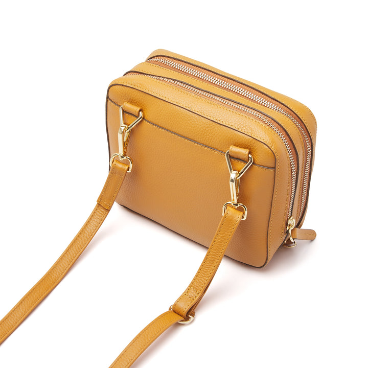 Sweet Collection dR Amsterdam® Diabetes Schultertasche ,,Alice'' Mustard - von Zuckerschmuck