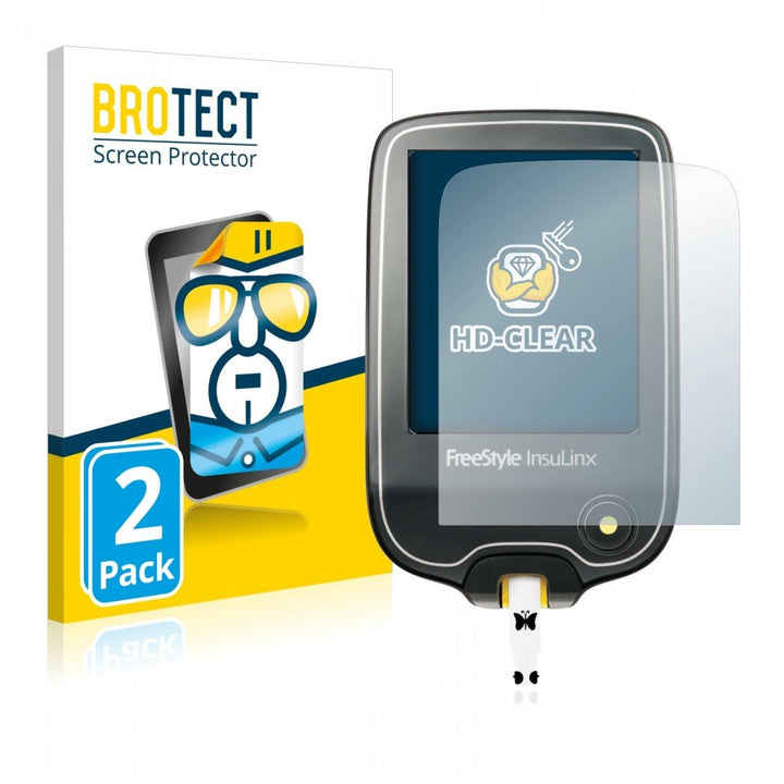 BROTECT® AirGlass® Panzerglasfolie für Abbott Freestyle Libre Messgerät - www.zuckerschmock.shop