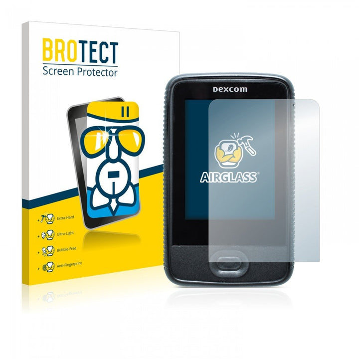 BROTECT® AirGlass® Panzerglasfolie für Dexcom G6 Receiver CGM - www.zuckerschmock.shop