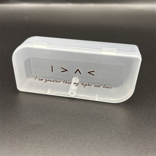 Diabetes HYPO BOX klein "I am greater than my highs and lows"