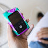 MEDTRONIC Silikonhülle Lila Türkis - von Zuckerschmuck