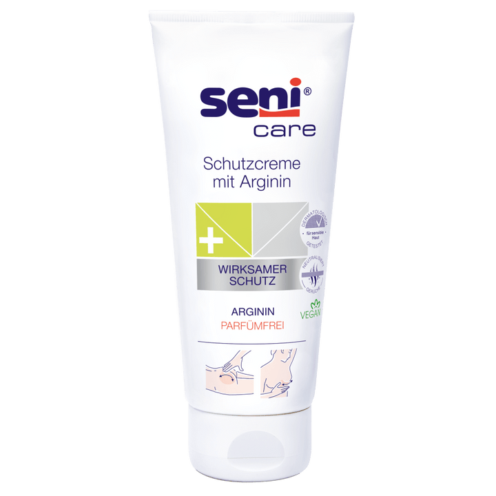 NEU: Seni Care Hautschutzcreme gegen Entzündungen mit Arginin für sensible Haut - 200ml - von Zuckerschmuck
