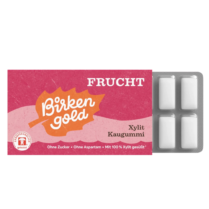 Xylit Kaugummi Frucht 12Stk - von Zuckerschmuck