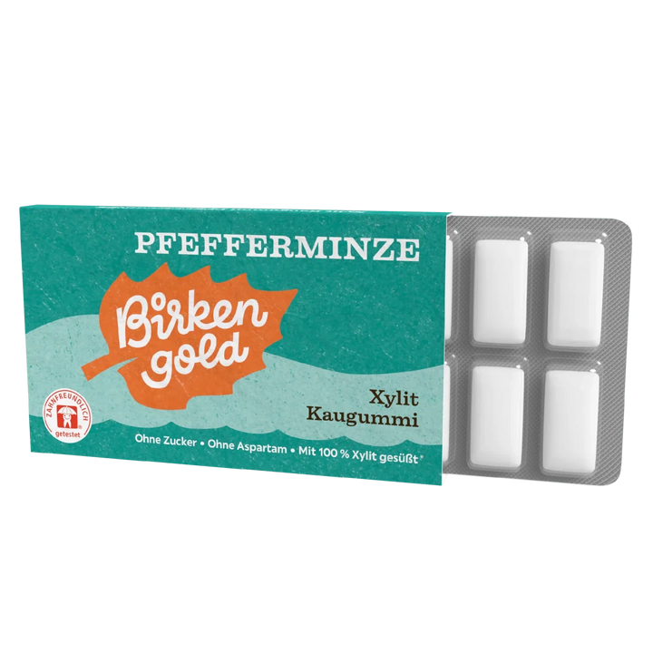 Xylit Kaugummi Pfefferminze 12Stk - von Zuckerschmuck