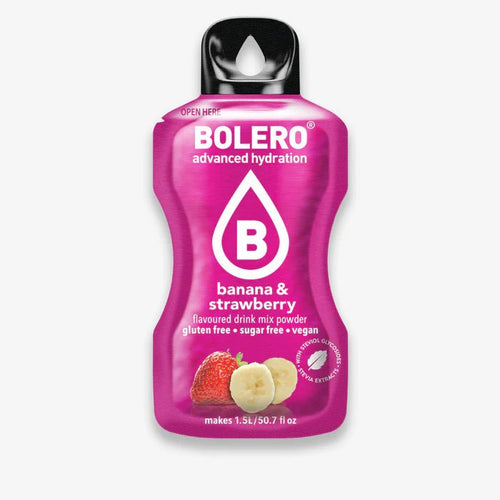BOLERO Banana &amp; Strawberry 12x1.5Liter