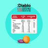 Diablo zuckerfreie Schokolinsen (22g) - nur 1,2g anrechenb.KH - von Zuckerschmuck