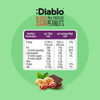 Diablo zuckerfreie Erdnüsse umhüllt von zarter Milchschokolade (40g) - nur 2,4g anrechenb.KH - von Zuckerschmuck