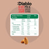 Diablo zuckerfreie Milchschokolade mit Mandeln 75g - nur 6g anrechenbare KH/Tafel - von Zuckerschmuck