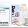 Diablo zuckerfreie Kokoskekse mit Karamell und Erdnüssen (100g) nur 3,3 g anrechenb. KH/pro Cookie - von Zuckerschmuck