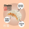 Diablo zuckerfreie Kokoskekse mit Karamell und Erdnüssen (100g) nur 3,3 g anrechenb. KH/pro Cookie - von Zuckerschmuck