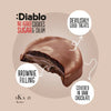 Diablo zuckerfreie dunkle Schokoladenkekse mit Schokocremefüllung (128 g) nur 4,5g anrechenbare KH/Cookie - von Zuckerschmuck