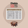 Diablo zuckerfreie dunkle Schokoladenkekse mit Schokocremefüllung (128 g) nur 4,5g anrechenbare KH/Cookie - von Zuckerschmuck