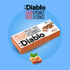 Diablo zuckerfreie Erdnusskekse mit Schokostreifen 150 g - 6,4 g anrechenb.KH/pro Cookie - von Zuckerschmuck