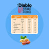 Diablo zuckerfreie Erdnusskekse mit Schokostreifen 150 g - 6,4 g anrechenb.KH/pro Cookie - von Zuckerschmuck