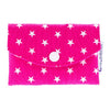 Diabetes Insulinpumpen Tasche mit Gürtelschlaufe Sterne pink