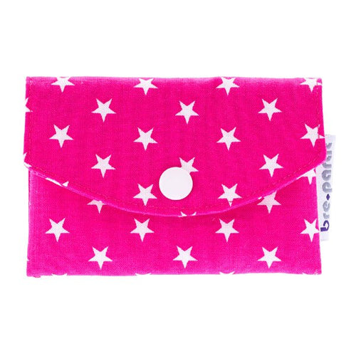 Abverkauf Dexcom G6 oder Freestyle Libre Lesegerät Tasche Sterne pink mit Gürtelschlaufe