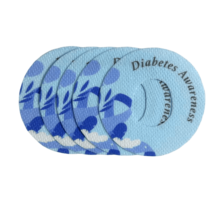 5x Design Tape + Sticker DIABETES AWARENESS – Dexcom G7 - von Zuckerschmuck