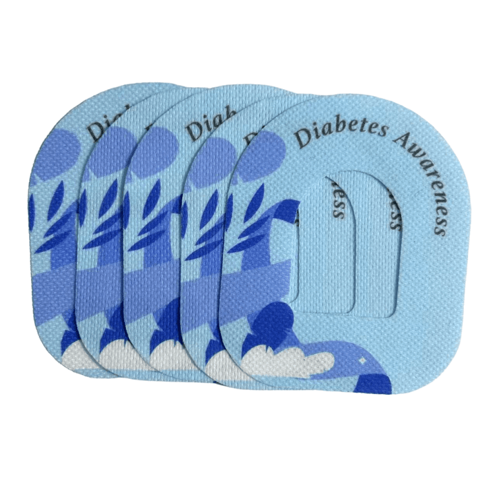 5x Design Tape + Sticker DIABETES AWARENESS - Omnipod - von Zuckerschmuck