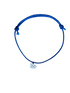Diabetes Typ 1 Armband blau verstellbar