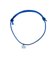 Diabetes Typ 1 Armband blau verstellbar