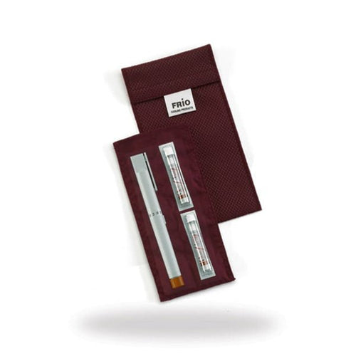 FRÍO DOPPEL Kühltasche Weinrot