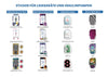 10 x Zuckerschmuck Katalog + Flyer im Set zum Auslegen in Praxen, Selbsthilfegruppen oder Apotheken - von Zuckerschmuck