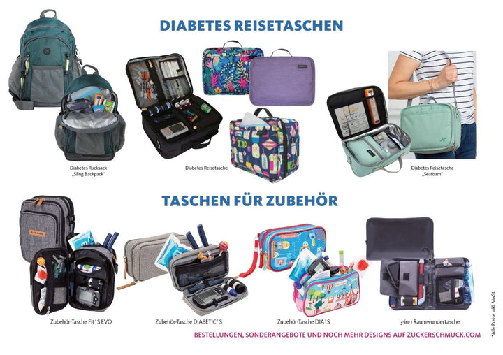 10 x Zuckerschmuck Katalog + Flyer im Set zum Auslegen in Praxen, Selbsthilfegruppen oder Apotheken - von Zuckerschmuck