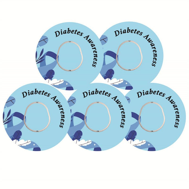 5x Design Tape + Sticker DIABETES AWARENESS – Dexcom G7 - von Zuckerschmuck