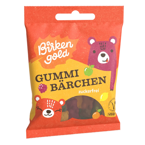 NEU!!! Vegane Gummibärchen (ohne Zucker, ohne anrechenbare Kohlenhydrate/ BE) 50g