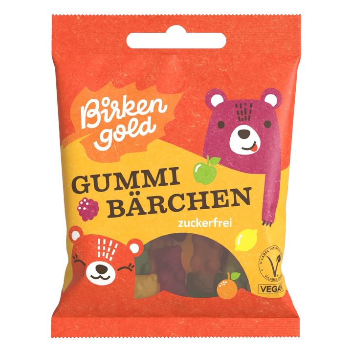 NEU!!! Vegane Gummibärchen (ohne Zucker, ohne anrechenbare Kohlenhydrate/ BE) 50g - von Zuckerschmuck