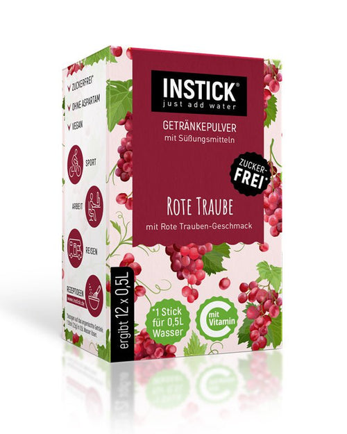INSTICK Red Grape 12x0.5l without carbohydrates/BE