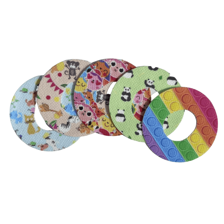 5x Design Tape + Sticker KIDS - Dexcom G7 - von Zuckerschmuck