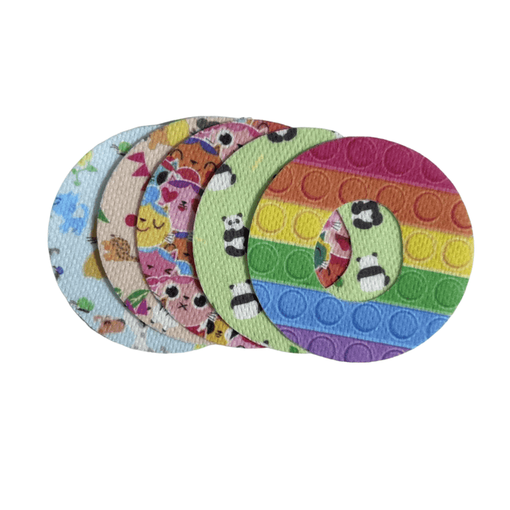 5x Design Tape + Sticker KIDS - Dexcom G7 - von Zuckerschmuck