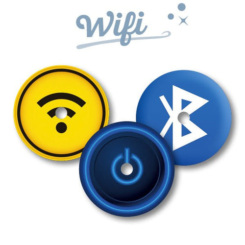 3er Sparpack Freestyle Libre Sticker "Wifi"