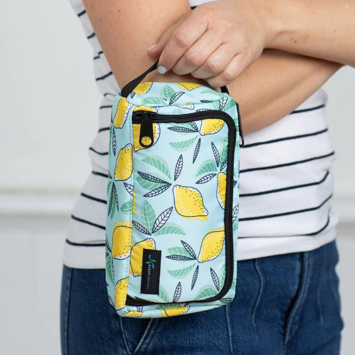Isoliertes Diabetes INSULIN PEN ETUI "LEMON" - von Zuckerschmuck