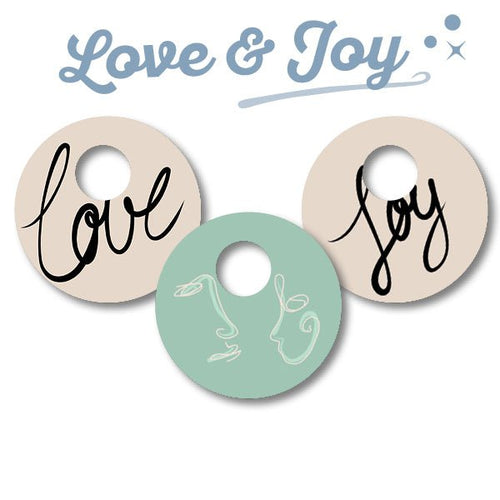 Freestyle Libre 3 Sticker Set "Love&Joy"