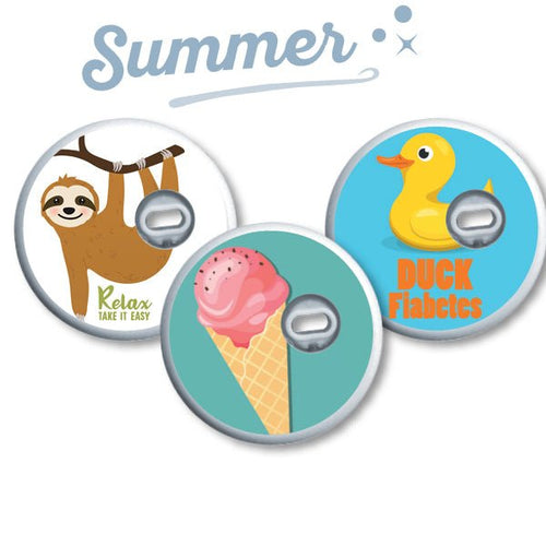 Freestyle Libre 3 Sticker Set "Summer"