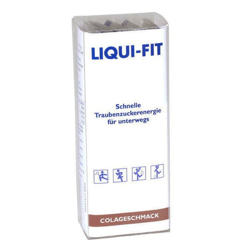 Liqui-Fit®Cola Geschmack - flüssige Zuckerlösung ohne Koffein - 13g schnelle KH/Sachet
