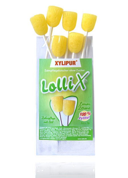Zähnchen® Zahnpflege Lolli 6x Lemon ohne BE