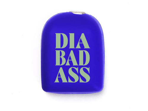 Omnipod Cover ''Diabadass - Blue''