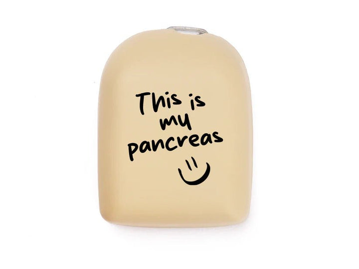 Omnipod Cover ''This is my my pancreas - Sand''