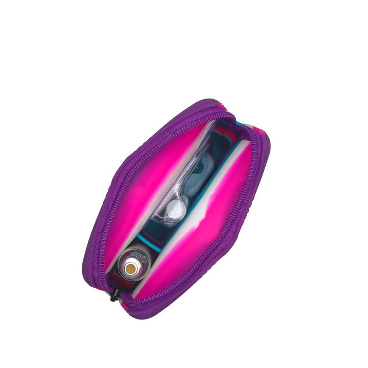Omnipod Reiseschutzhülle Silikon - Pink Stripe - von Zuckerschmuck