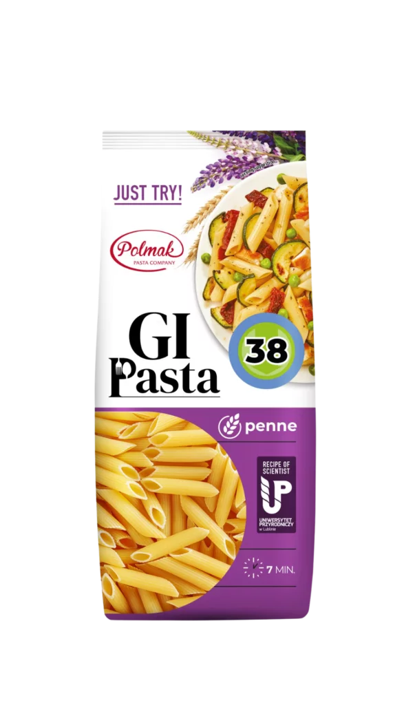 GI PASTA PENNE Low Carb + High Protein Nudeln 250g - von Zuckerschmuck