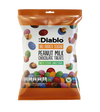 Diablo zuckerfreie bunte Erdnüsse umhüllt von Milchschokolade (40g) - nur 2g anrechenb.KH - von Zuckerschmuck