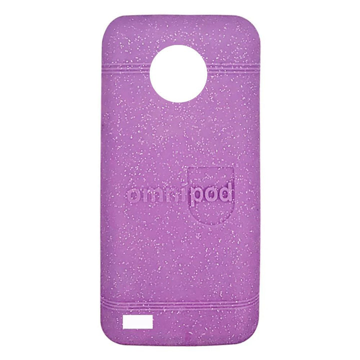 Omnipod® 5 Case mit Kamera Cutout - Lila Glitter - von Zuckerschmuck