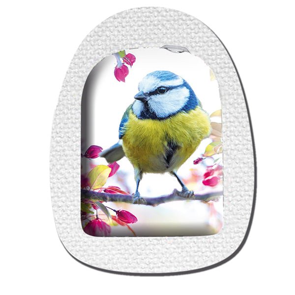 SPARPACK: 4x Omnipod Sticker "Springbird"