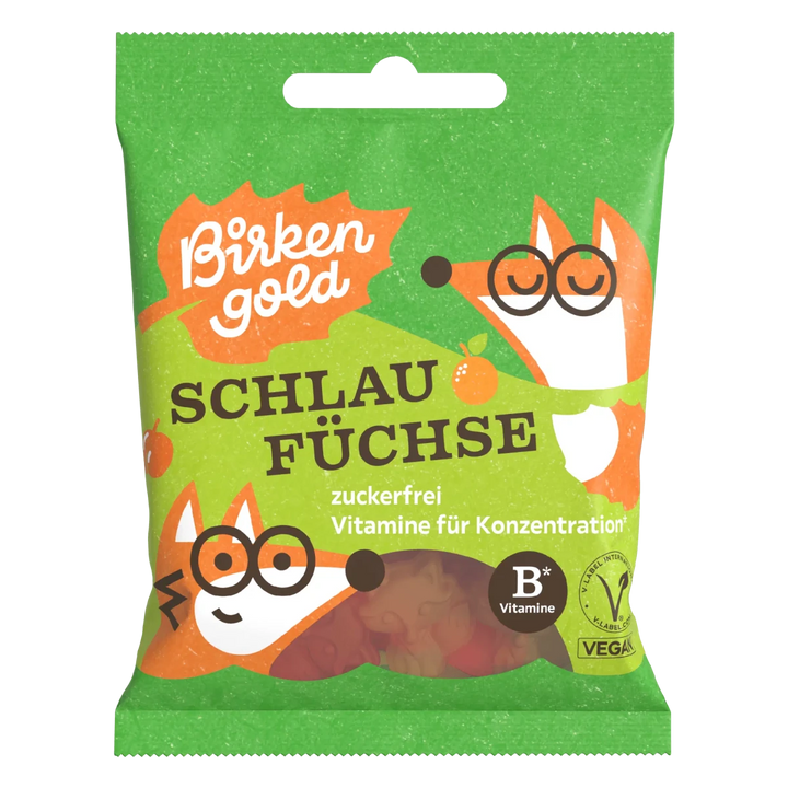 NEU!!! Schlaufüchse (ohne Zucker, ohne anrechenbare Kohlenhydrate/ BE) 50g - von Zuckerschmuck
