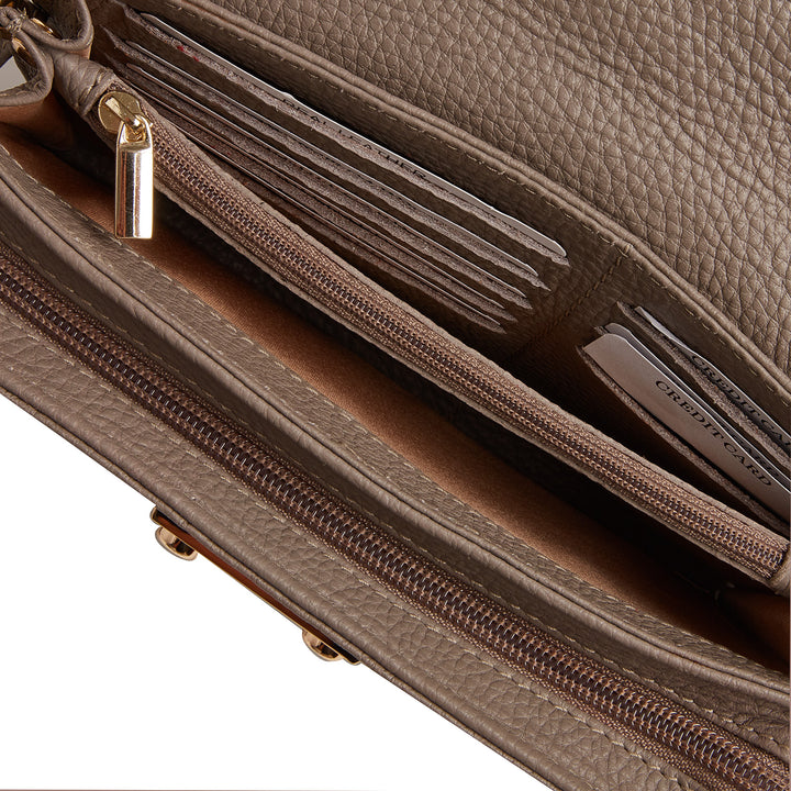 Sweet Collection dR Amsterdam® Diabetes Schultertasche ,,Kate'' Taupe
